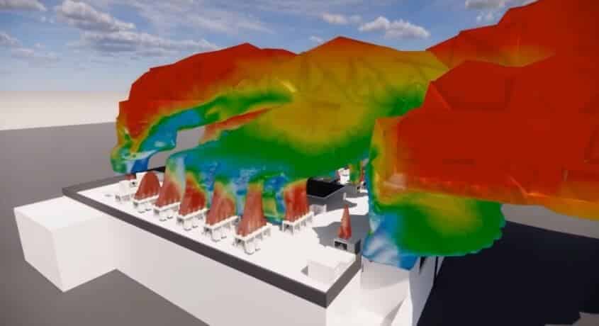 Etude des panaches CFD