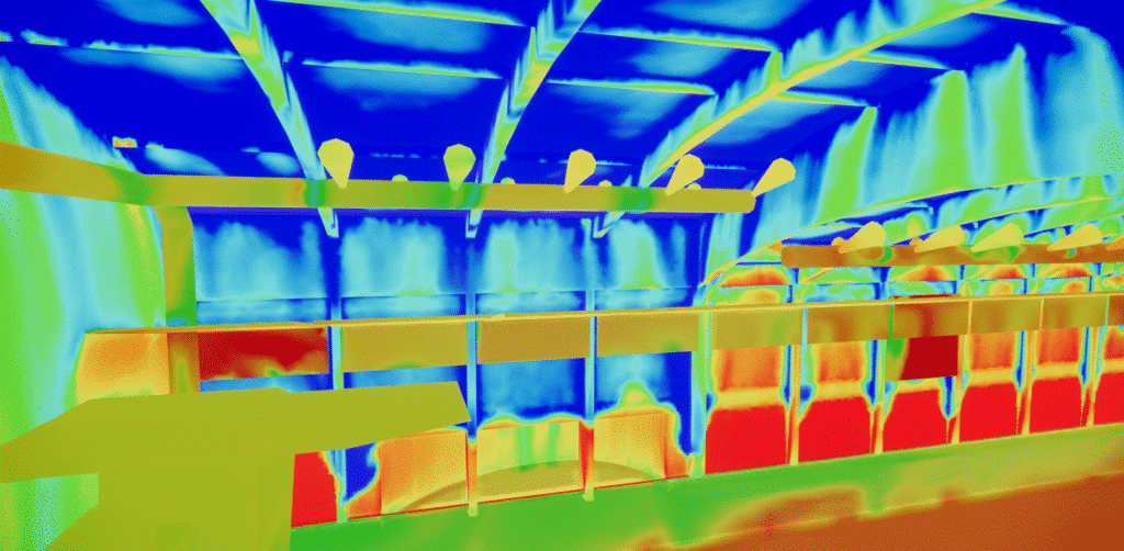 Etude de la condensation surfacique d'un mur rideau dans une piscine