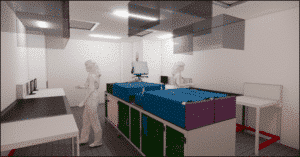 Modélisation CFD de guide flux en laboratoire